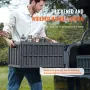 Collapsible Storage Bins with Lids, 65L 3 Packs, Folding Plastic Stackable Utility Crates with Handles, Large Heavy Duty Contain