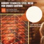 Pejsskærm Enkeltpanel, Robust Iron Mesh Pejsskærm, 980 (L) X758