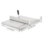 48cm Manual Creasing Machine 19inch Paper Card Creasing Machine Paper Creaser Scoring Machine with Magnetic Backstop A3