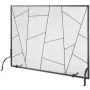 Pejsskærm Enkeltpanel, Robust Iron Mesh Pejsskærm, 906 (L) X720