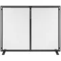 Fireplace Screen 1 Panel with Door, Sturdy Iron Mesh Fireplace Screen, 990(L) x780(H)MM Spark Guard Cover, Simple Installation, 