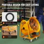406,4 mm Ekstraktor Fan Blæser Bærbar 5m strømkabelventilator