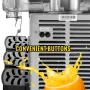 Kommerciel kold drik dispenser rustfrit stål frugt juice