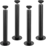 406.4MM Adjustable Desk Legs, Reinforced Steel Office Table Furniture legs Set of 4 for DIY, 1200 lbs Load Capacity Heavy Duty D