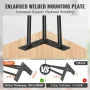 Hairpin Table Legs 0.7M, Set of 4 Desk Legs 408.2KG Load Capacity, Hairpin Desk Legs 3 Rods for Desk Chairs Bench Dining End Tab