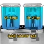 Kommerciel kold drik dispenser rustfrit stål frugt juice