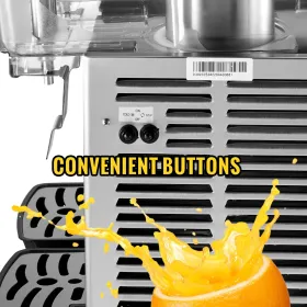 Kommerciel elektrisk mad varmere bordplade buffet 6*12qt med glasskjold