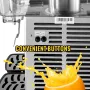 Commercial Cold Beverage Dispenser Stainless Steel Fruit Juice Beverage Dispensers 2 Tanks 6.4 Gallon Ice Tea Drink Dispenser Eq