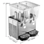 Kommerciel kold drik dispenser rustfrit stål frugt juice
