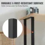 711.2MM Adjustable Furniture Legs, Square Reinforced Steel Office Table legs Set of 2 for DIY, Max Load 453.6KG Heavy Duty Desk 