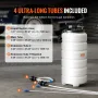 Fluidekstraktor, 4 gallon (15 liter), pneumatisk/manuel