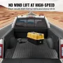Truck Bed Mat, Fits for 2015-2023 Ford F150 5.5 FT Short Bed, 66.5" x 64" Rubber Truck Bed Liner, 1/4" Thick Bed Mat Car Accesso