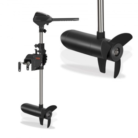 55lbs 24V Thrust Electric Trolling Outboard Motor for Kayak Fishing Boats