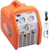 Portable 3/4 HP Refrigerant Recovery Machine - AC Recovery Machine with High Pressure Protection 220-240V 60Hz Recovery Machine
