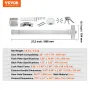 Push Bar Door Locks, Carbon Steel Panic Bars til udgangsdøre