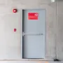 Push Bar Door Locks, Carbon Steel Panic Bars for Exit Doors, with Exterior Lever and 3 Keys, Push Bar Panic Exit Device Door Har
