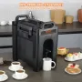 Insulated Beverage Dispenser, 9.5 L, Food-grade LDPE Hot and Cold Beverage Server, Thermal Drink Dispenser Cooler with 2.3 cm PU