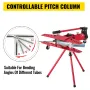 Manual Pipe Bender Plumbers Tool 16T, Pipe Bending Machine 1/2-2 Inch, Pipe Bending Pipe Bending Machine Ø22mm-Ø60mm, Bender Tub