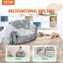 Udfoldede børn Sofa Glow-in-the-Dark Kids Couch Children