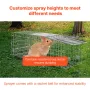 Live Animal Cage Trap, 24 "X 8" X 8 "Humane Cat Trap Galvanized