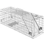 Live Animal Cage Trap, 24 "X 8" X 8 "Humane Cat Trap Galvanized