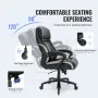 Heavy Duty Executive Office Chair with Cutting-edge Adjustable Lumbar Support for Long Hours, Big and Tall 400lbs Office Chair,