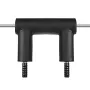Safety Squat Bar, 1,500 LBS Fitness Squat Bar, Safety Squat Bar Attachment with Shoulder and Arm Pads, 32mm Diameter Weight Bar,