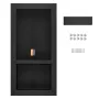 Brusebad niche klar til fliser 40,64 x 81,28 cm, dobbelt