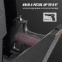 Mounted Gun Safe for Pistols Biometric Gun Safe 3 Access Ways for 1 Pistol