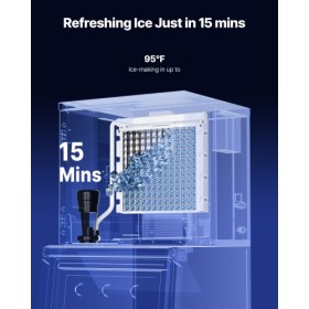 Commercial Ice Maker 550 lbs/Day Self-Cleaning Ice Machine - Head Only