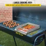 Square Grill Plate 16 x 18 Inch Stainless Steel Griddle Flat Top Grill Tripple Burner Stove Griddle Flat Top Plate for outdoor T