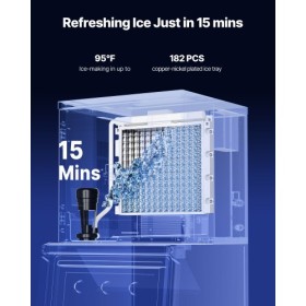 Commercial Ice Maker 450 lbs/Day Self-Cleaning Ice Machine - Head Only