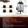 Rustfrit stål isoleret drik dispenser, 1,5 gallon 6 liter