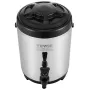 Stainless Steel Insulated Beverage Dispenser, 1.5 Gallon 6 Liter, Thermal Hot and Cold Drink Server Dispenser with Spigot Handle
