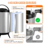 Rustfrit stål isoleret drik dispenser, 2 gallon 7,6 liter