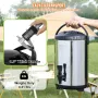 Rustfrit stål isoleret drik dispenser, 2 gallon 7,6 liter
