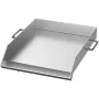 Square Grill Plate 16 x 18 Inch Stainless Steel Griddle Flat Top Grill Tripple Burner Stove Griddle Flat Top Plate for outdoor T