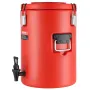 Rustfrit stål isoleret drik dispenser, 4,5 gallon 17,2 liter