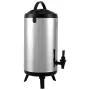 Rustfrit stål isoleret drik dispenser, 2,4 gallon 9,2 liter