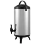Rustfrit stål isoleret drik dispenser, 2,4 gallon 9,2 liter
