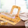 Soap Cutter, 0-2 inch Adjustable Thickness, Bamboo Soap Slicer With Adjustable Stainless Steel Wire, Multi Handmade Soap Wire Cu