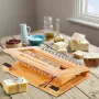 Soap Cutter, Cut 1-12 Bars, Precisely and Accurately Cut 1 Inch Bars, Bamboo Soap Slicer With Steel Wire, Multi Handmade Soap Wi