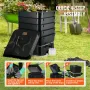 5-Tray Worm Composter, 50 L Worm Compost Bin Outdoor and Indoor, Sustainable Design Worm Farm Kit, for Recycling Food Waste, Wor