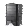 5-bakke ormkomploster, 50 L Worm Compost Bin Udendørs og