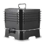 5-bakke ormkomploster, 50 L Worm Compost Bin Udendørs og