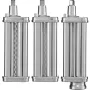 Pasta Attachment for KitchenAid Stand Mixer, Stainless Steel Pasta Roller Cutter Set Including Pasta Sheet Roller, Spaghetti and