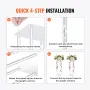 10PCS 23.6inch/60cm High Wedding Flower Stand, With Acrylic Laminate,Acrylic Vase Column Geometric Centerpiece Stands, Floral Di
