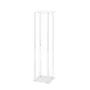 10PCS 23.6inch/60cm High Wedding Flower Stand, With Acrylic Laminate,Acrylic Vase Column Geometric Centerpiece Stands, Floral Di