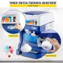 Snow Cone Machine 265 kg kommerciel is Shaver Crusher 220V 50Hz