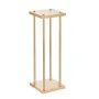 4PCS Gold Metal Column Wedding Flower Stand, 31.5inch/80cm High With Metal Laminate, Vase Geometric Centerpiece Stands, Cylindri